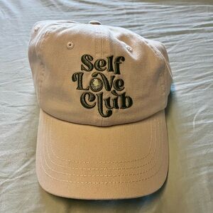 Topgolf Self Love Club Embroidered Cap with Golf Ball Design